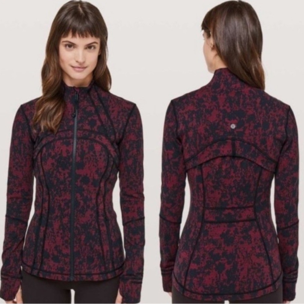 Lululemon Define Jacket Scatter Blossom Womens Size 6